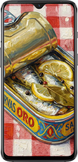 2D пластиковый чехол Vintage Sardine Tin Phone для OnePlus 7 - 6772t-1740 изображение 