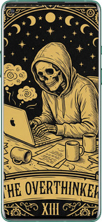 2D пластиковый чехол The Overthinker для OnePlus 8 - 6774t-1902 изображение 