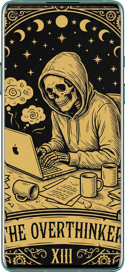 2D пластиковый чехол The Overthinker для OnePlus 8 - 6774t-1902 изображение 