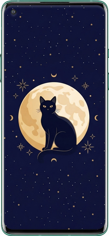 Силіконовий чехол Cute Cat Celestial/Witchy для OnePlus 8 - 6787u-1902 изображение 