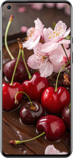 TPU чехол Вишня в шоколаде для OnePlus 9 - 6698b-2249 изображение 