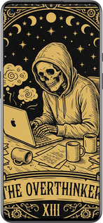 Силиконовый чехол The Overthinker для OnePlus 9 - 6774u-2249 изображение 