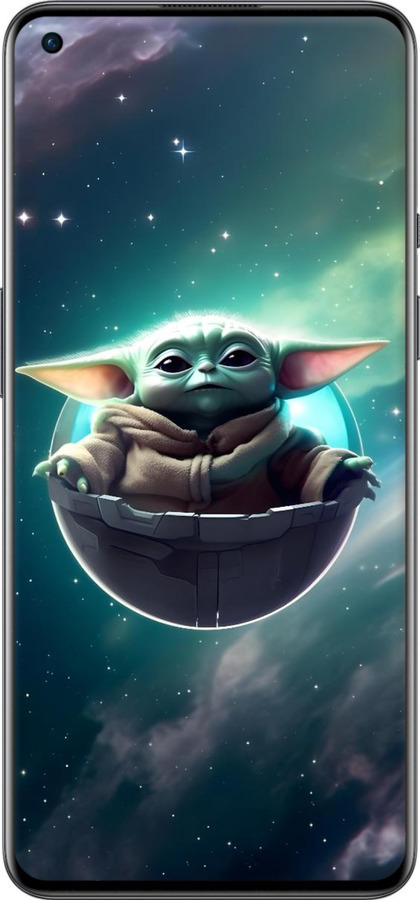 2D пластиковий чехол Малышь йода для OnePlus 9 - 6294t-2249 изображение 
