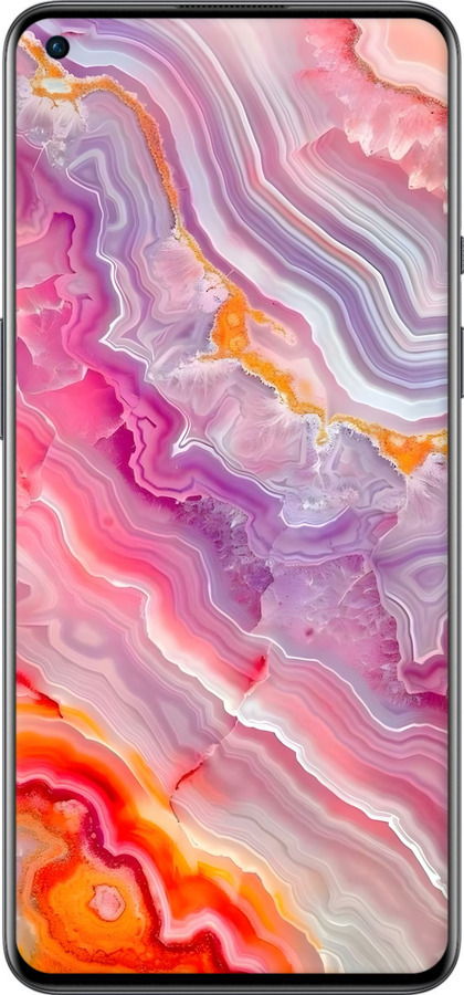 2D пластиковый чехол Мрамор 2 для OnePlus 9 - 6307t-2249 изображение 