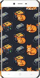 3D пластиковый глянцевый чехол Autonomous Zone для OnePlus X - 6771c-385 изображение 