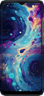 3D пластиковый матовый чехол Арт акварель для Oppo A15 - 6329m-2119 изображение 