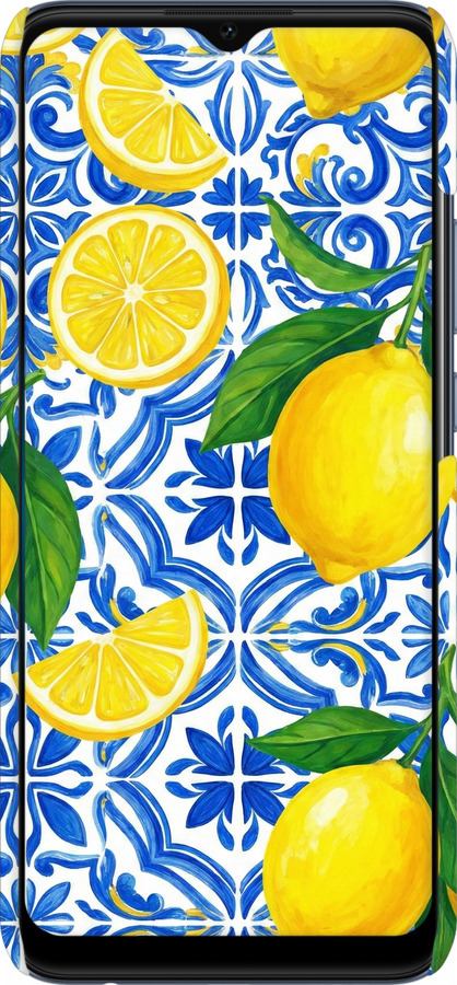 3D пластиковый матовый чехол Grocery Girl Italian Summer для Oppo A15 - 6766m-2119 изображение 