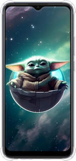 Силикон с усиленными углами чехол Малышь йода для Oppo A15 - 6294sp-2119 изображение 