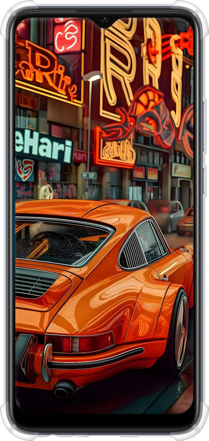Силикон с усиленными углами чехол Порше для Oppo A15s - 6334sp-2527 изображение 