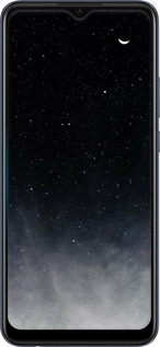Силиконовый чехол Сині хмари, Синій місяць для Oppo A15s - 6396u-2527 изображение 