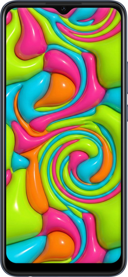 Силиконовый чехол Y2K Jelly Dream для Oppo A15s - 6780u-2527 изображение 