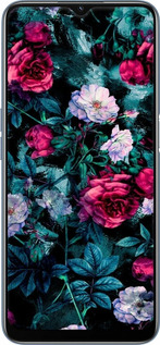 TPU чехол Сад и розы для Oppo A54s - 6483b-3473 изображение 