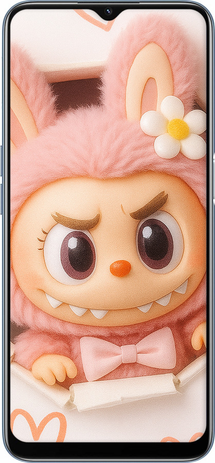 TPU чехол Лабубу 2 для Oppo A54s - 6710b-3473 изображение 