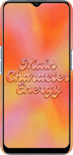 3D пластиковый матовый чехол Aura Gradient Main Character Energy Aesthetic Y2K для Oppo A16 - 6783m-2469 изображение 
