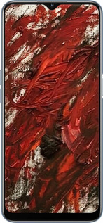 Силиконовый чехол Абстрактная композиция в красных тонах для Oppo A54s - 6541u-3473 изображение 