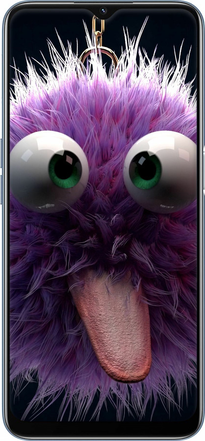 Силиконовый чехол Пушистик для Oppo A54s - 6017u-3473 изображение 