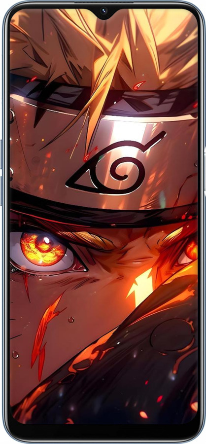 Силіконовий чехол Наруто для Oppo A16 - 6277u-2469 изображение 