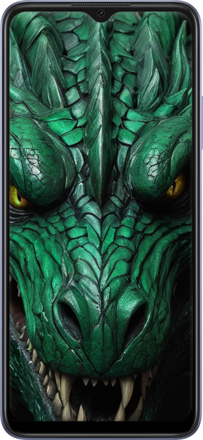 TPU чехол Зелёный дракон v2 для Oppo A17 - 5817b-2954 изображение 