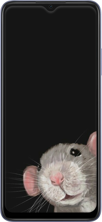 TPU чехол The Peeking Rat для Oppo A17 - 6442b-2954 изображение 