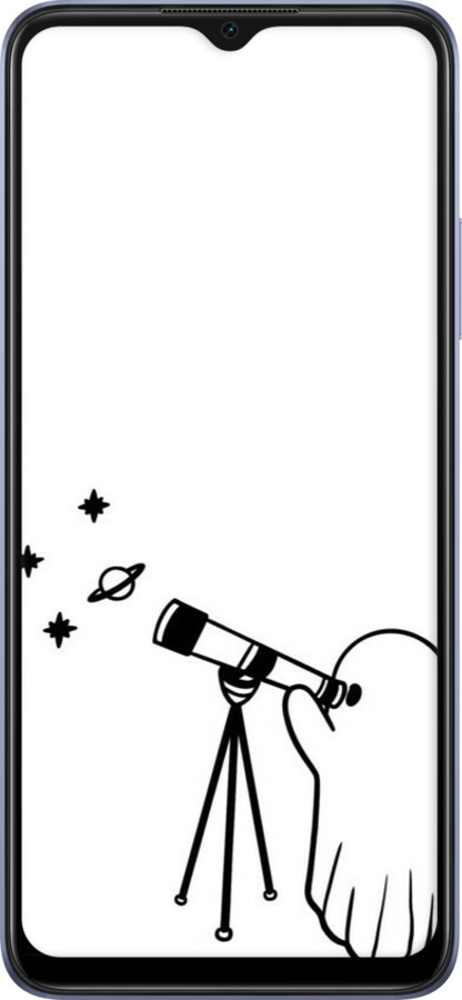 TPU чехол Привид астроном для Oppo A17 - 6444b-2954 изображение 