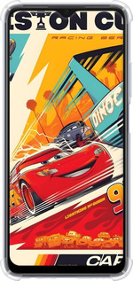 Силіконовий протиударний с посиленими кутами чехол Тачки для Oppo A17 - 6288sp-2954 изображение 