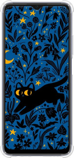 Силикон с усиленными углами чехол Летняя ночь для Oppo A17 - 6472sp-2954 изображение 