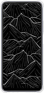 Силикон с усиленными углами чехол С изображением Темных гор для Oppo A17 - 6489sp-2954 изображение 