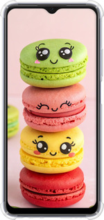 Силикон с усиленными углами чехол Печенье для Oppo A17 - 6693sp-2954 изображение 