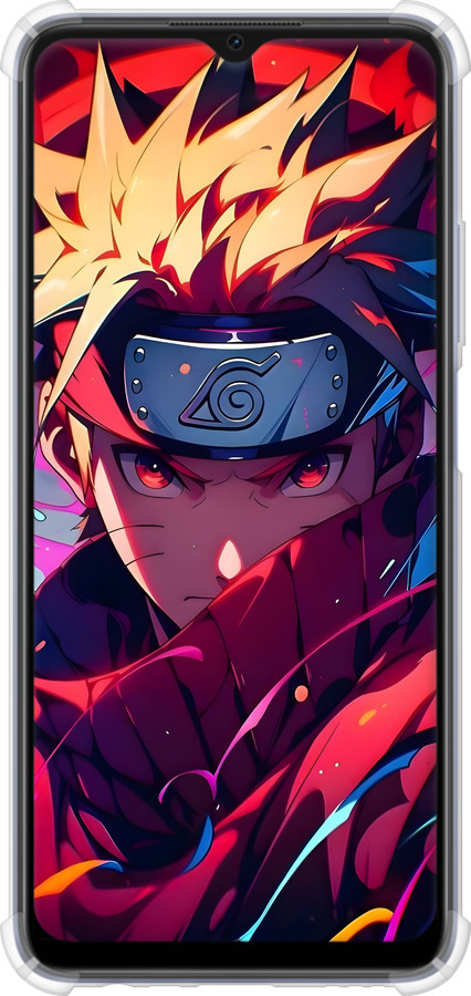 Силикон с усиленными углами чехол Наруто для Oppo A17 - 6274sp-2954 изображение 