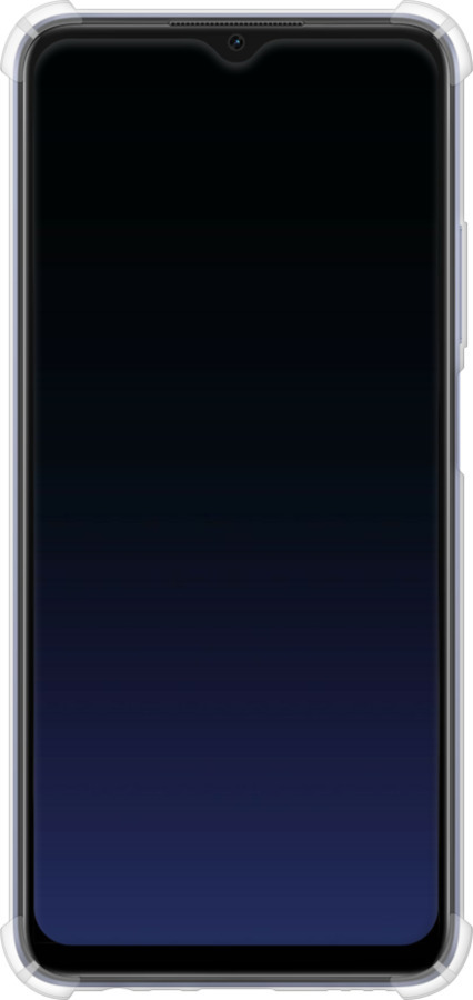 Силикон с усиленными углами чехол Градиент в тёмно - синем стиле для Oppo A17 - 6542sp-2954 изображение 