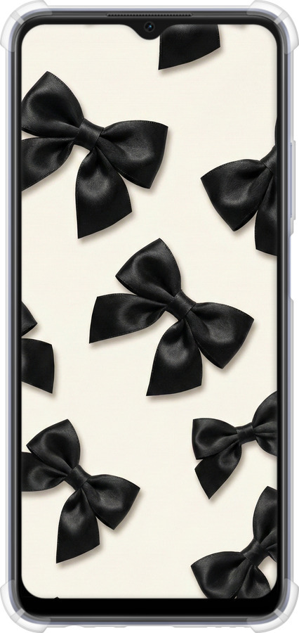 Силіконовий протиударний с посиленими кутами чехол Dark Coquette для Oppo A17 - 6765sp-2954 изображение 