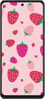 TPU чехол Клубнички для Oppo A3 4G - 4332b-3846 изображение 