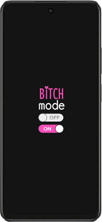 TPU чехол Bitch mode для Oppo A3 4G - 4548b-3846 изображение 