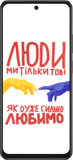 TPU чехол Люди для Oppo A3X 4G/5G - 5289b-3815 изображение 