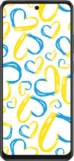 TPU чехол Сердца UA для Oppo A3 4G - 5292b-3846 изображение 