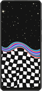 TPU чехол Абстрактный космос для Oppo A3X 4G/5G - 5512b-3815 изображение 