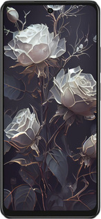 TPU чехол Розы 2 для Oppo A3X 4G/5G - 5550b-3815 изображение 