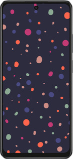 TPU чехол Горошек v2 для Oppo A3X 4G/5G - 5599b-3815 изображение 