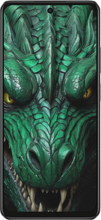 TPU чехол Зелёный дракон v2 для Oppo A3X 4G/5G - 5817b-3815 изображение 