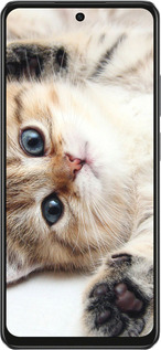 TPU чехол Котик для Oppo A3X 4G/5G - 6024b-3815 изображение 