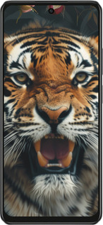 TPU чехол Тигровое величие для Oppo A3X 4G/5G - 6080b-3815 изображение 