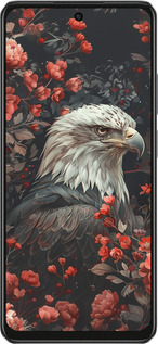 TPU чехол Цветочный страж для Oppo A3 4G - 6102b-3846 изображение 