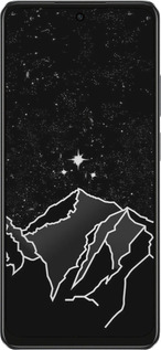 TPU чехол Минималистический горный пейзаж для Oppo A3X 4G/5G - 6438b-3815 изображение 