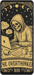 TPU чехол The Overthinker для Oppo A3X 4G/5G - 6774b-3815 изображение 