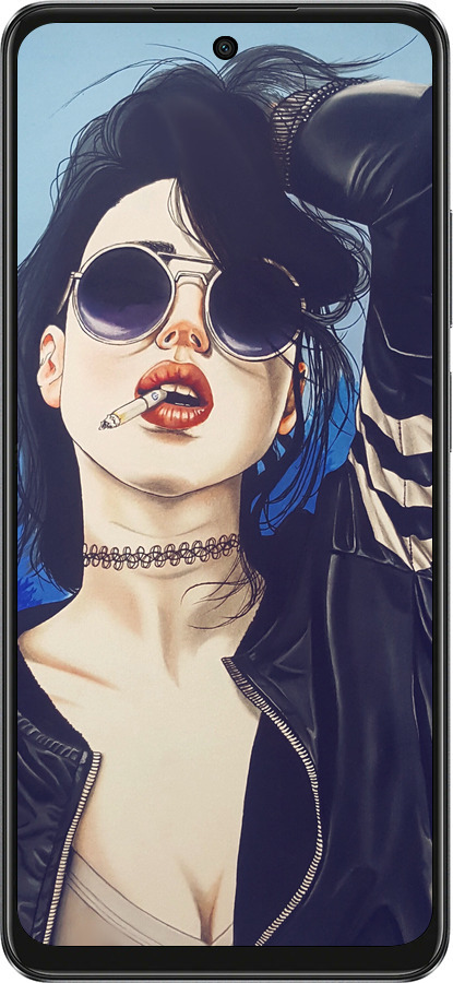 TPU чехол Девушка на стиле для Oppo A3X 4G/5G - 4151b-3815 изображение 