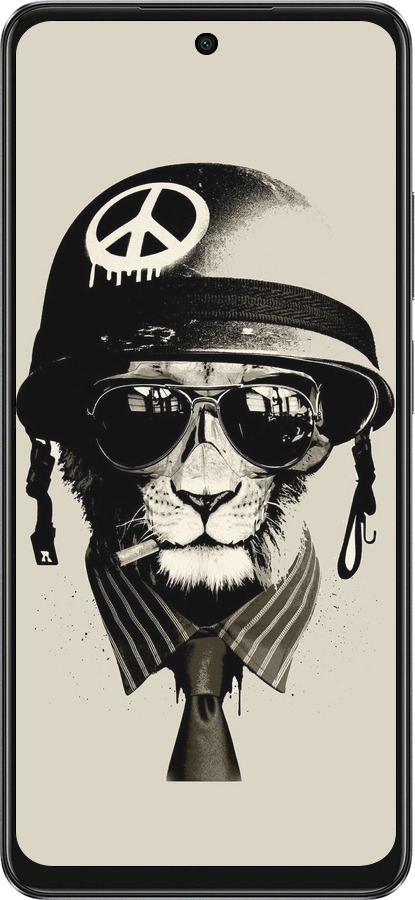 TPU чехол tattoo soldier для Oppo A3 4G - 4165b-3846 изображение 
