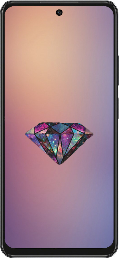 TPU чехол Диамант для Oppo A3 4G - 4352b-3846 изображение 