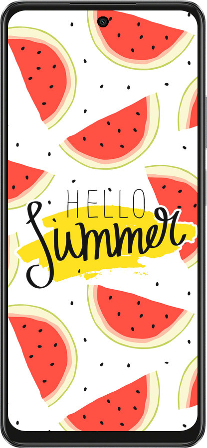 TPU чехол Hello Summer для Oppo A3X 4G/5G - 4356b-3815 изображение 