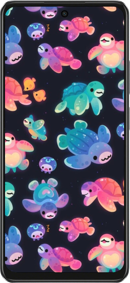TPU чехол № 5411 для Oppo A3X 4G/5G - 5411b-3815 изображение 
