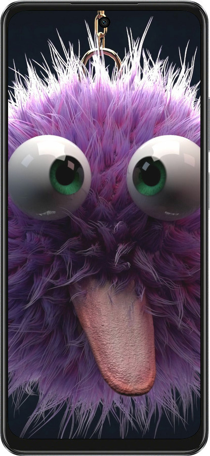 TPU чехол Пушистик для Oppo A3X 4G/5G - 6017b-3815 изображение 
